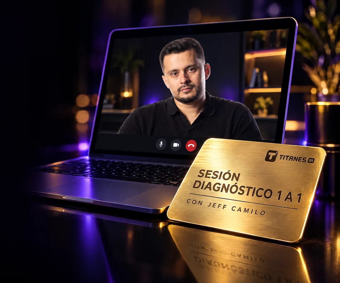 Sesión diagnóstico 1 a 1 con Jeff Camilo